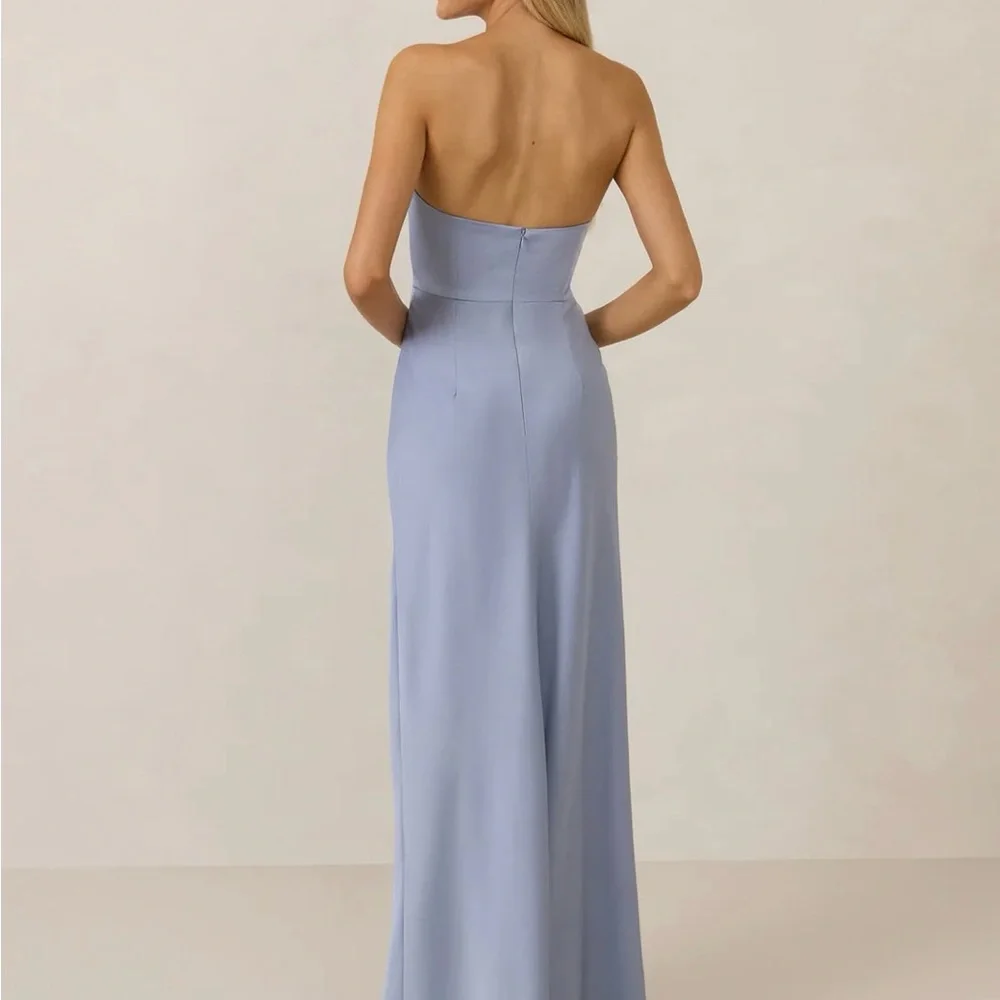 Park & Fifth Charcoal Gray Wedding Dress - Picture 2 of 5